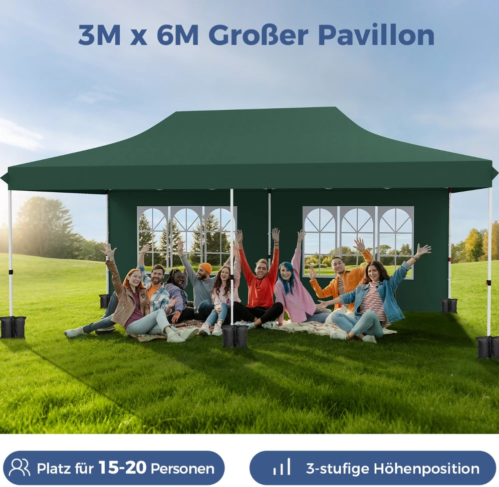 Palapinė 3 x 6 m