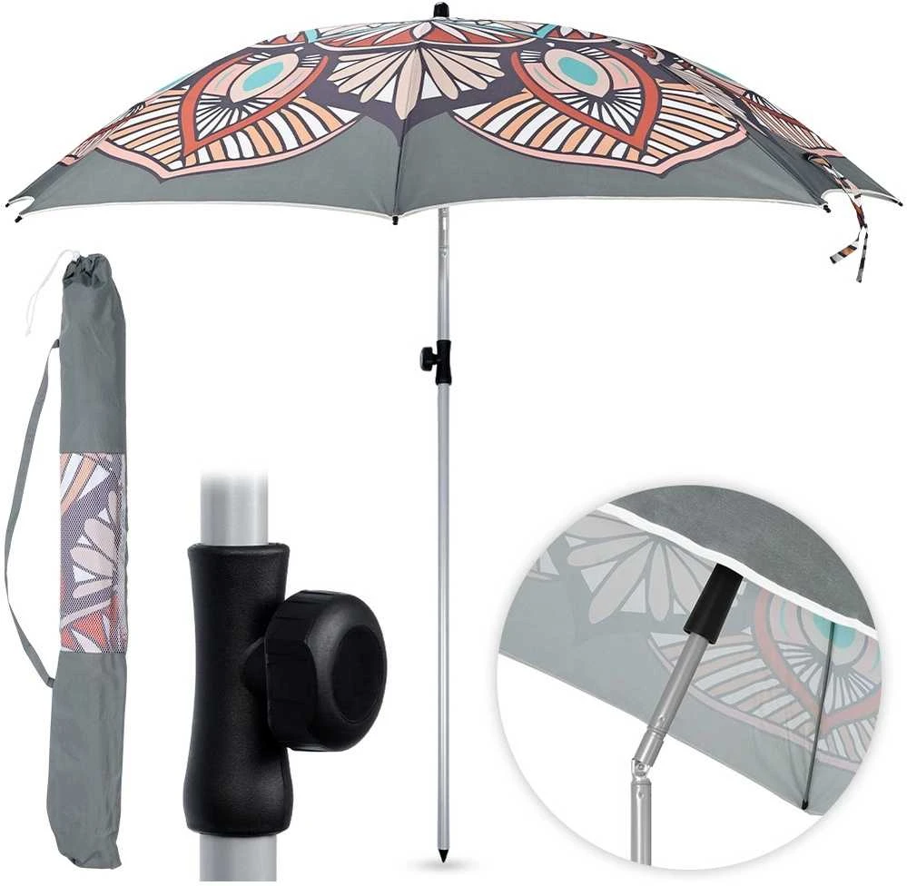 ProGarden Tuin Paplūdimio Parasol 180 cm - Reguliuojamas - Lauko