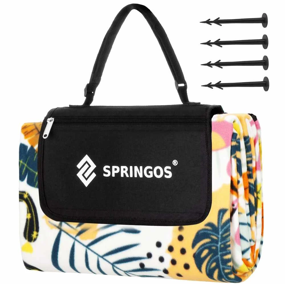 Springos Paplūdimio-pikniko pledas 200x200 cm