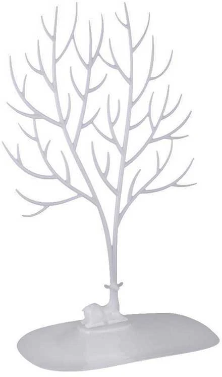 Papuošalų stovas elnias, 42 cm, baltas