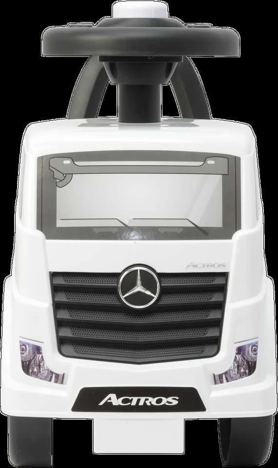 Lean Cars Vaikiškas automobilis Mercedes Actros 3316TA, baltas