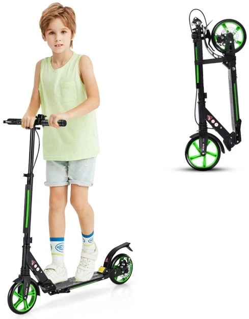 Paspirtukas Juoda ir žalia