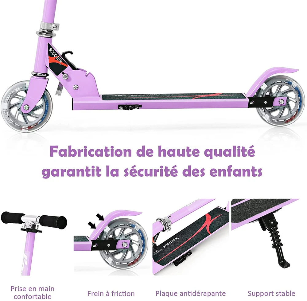 Paspirtukas violetinis