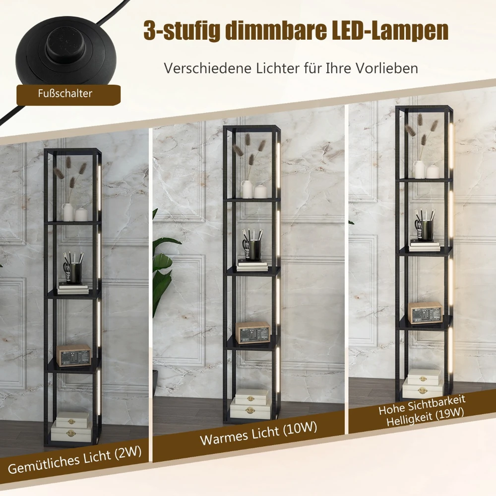 Pastatoma lempa 29 x 29 x 163 cm