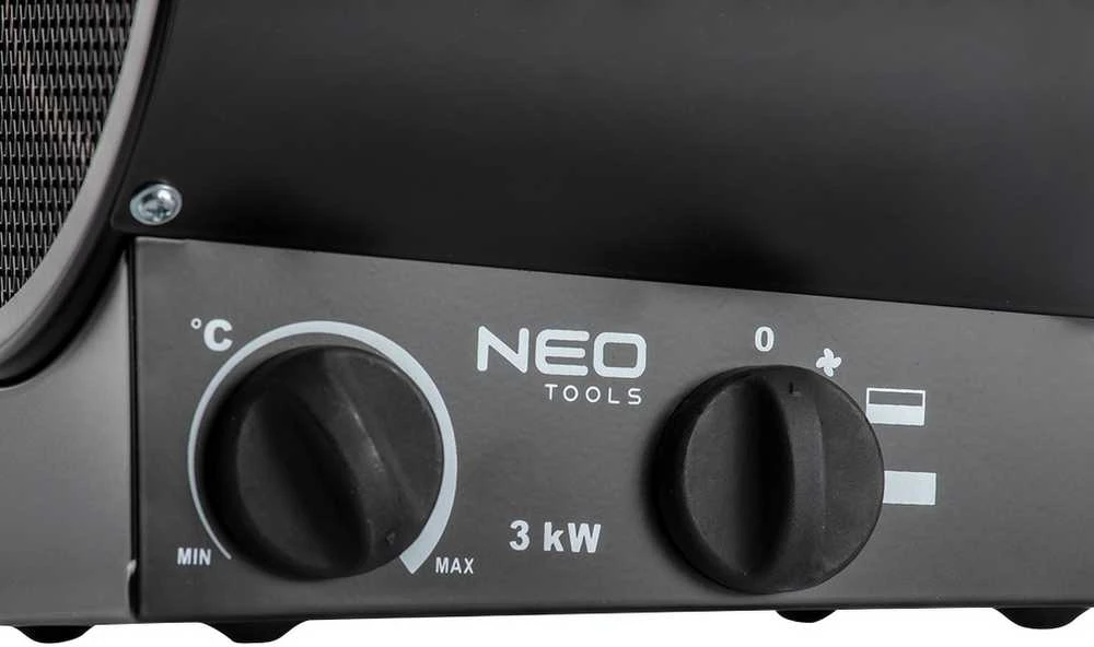 Neo Tools Pastatomas elektrinis šildytuvas NEO, 3000W, 90-066