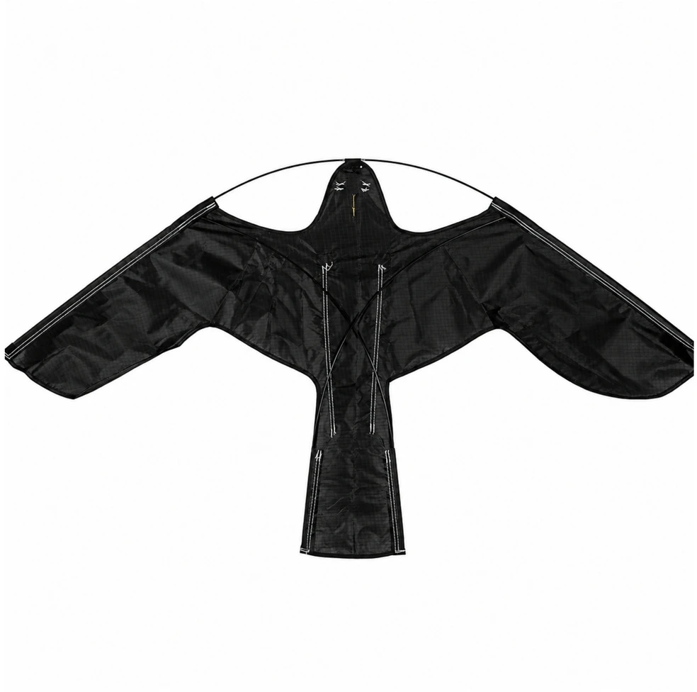 Lean Toys Paukščių atbaidymo aitvaras, plėšriojo paukščio imitacija, 120 × 67 cm