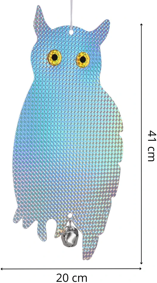 Springos Paukščių atbaidymo pelėda holografinė