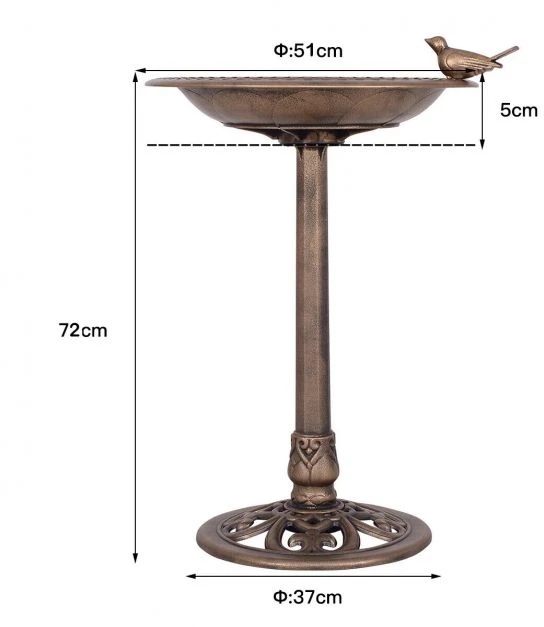 Paukščių vonelė 51 cm