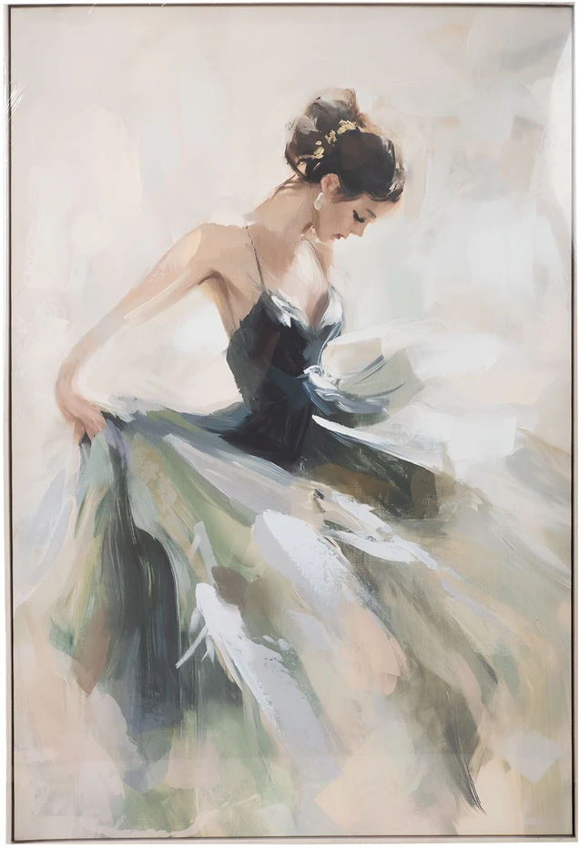 Home4You Paveikslas su rėmu FAMOUS, 82,5×122,5 cm, „Kelly“