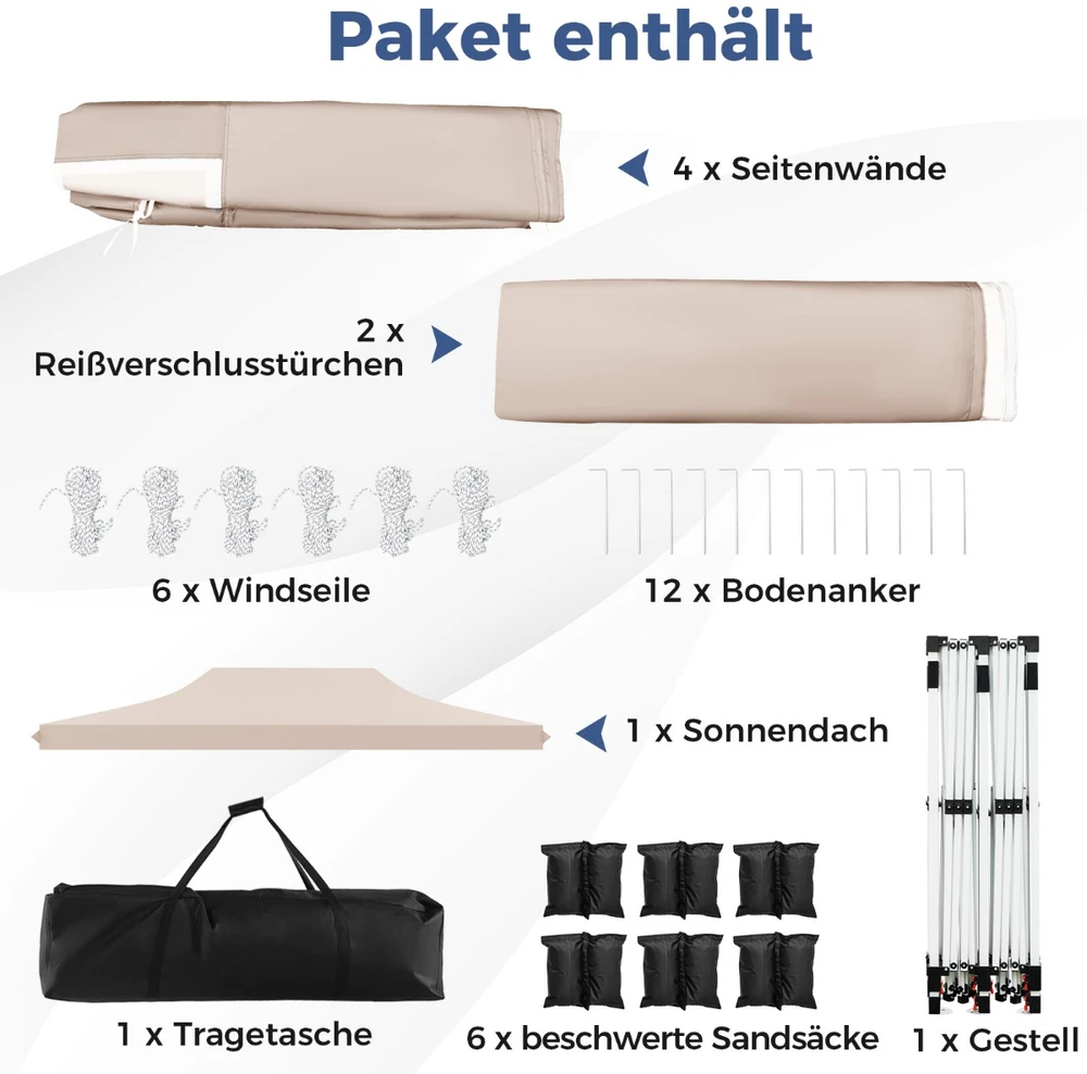 Pavėsinė 3 x 6 m