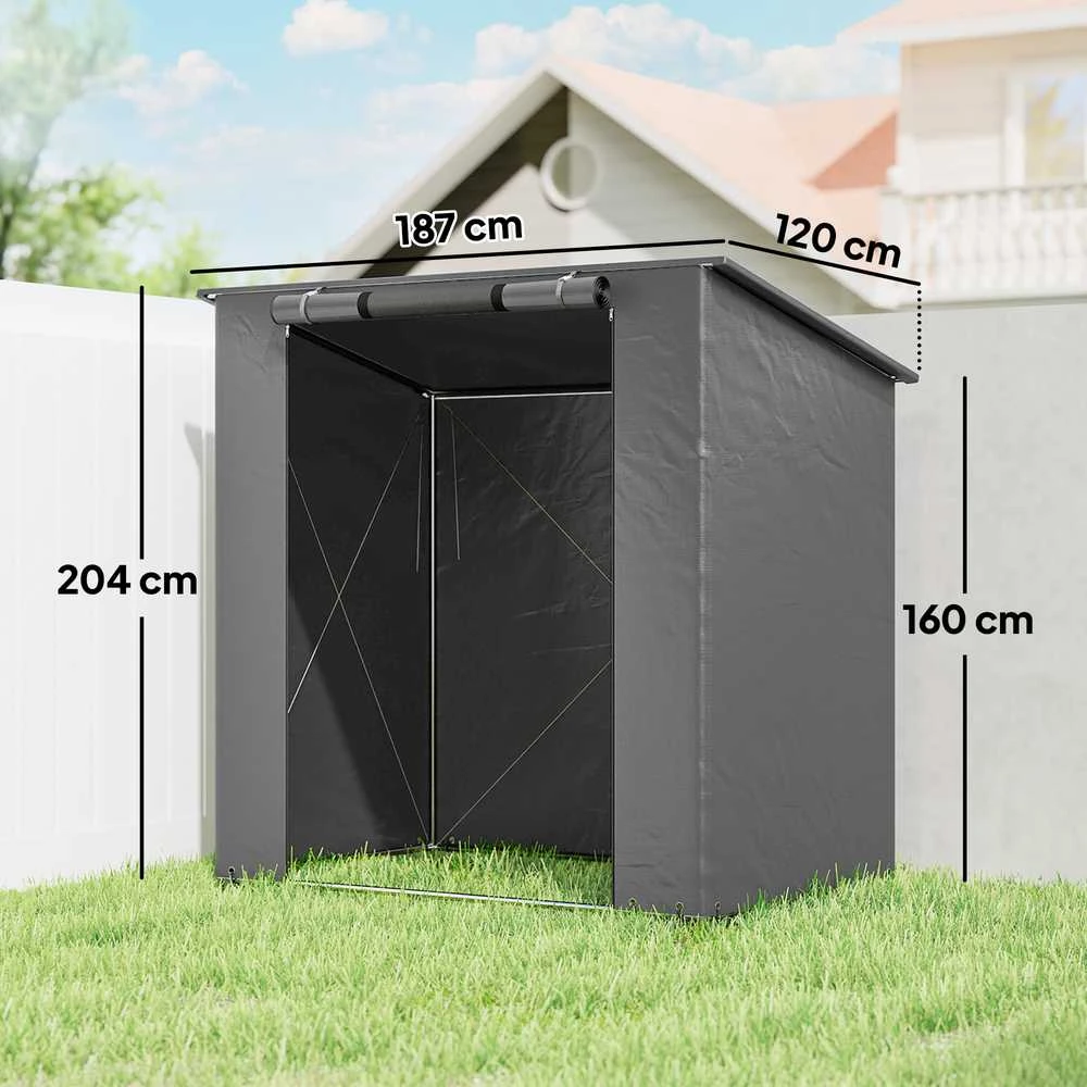 Paviljonas 187 × 120 × 160/204 cm