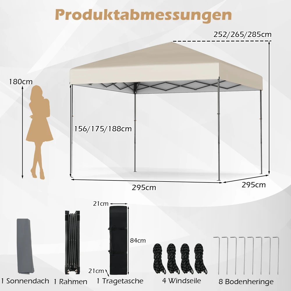 Paviljonas 295 x 295 cm