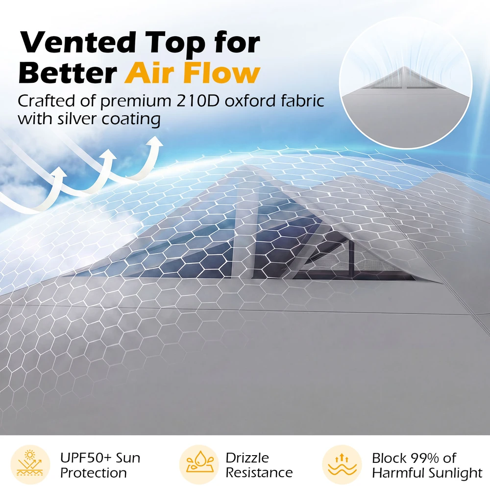 Paviljonas 3 x 3 m