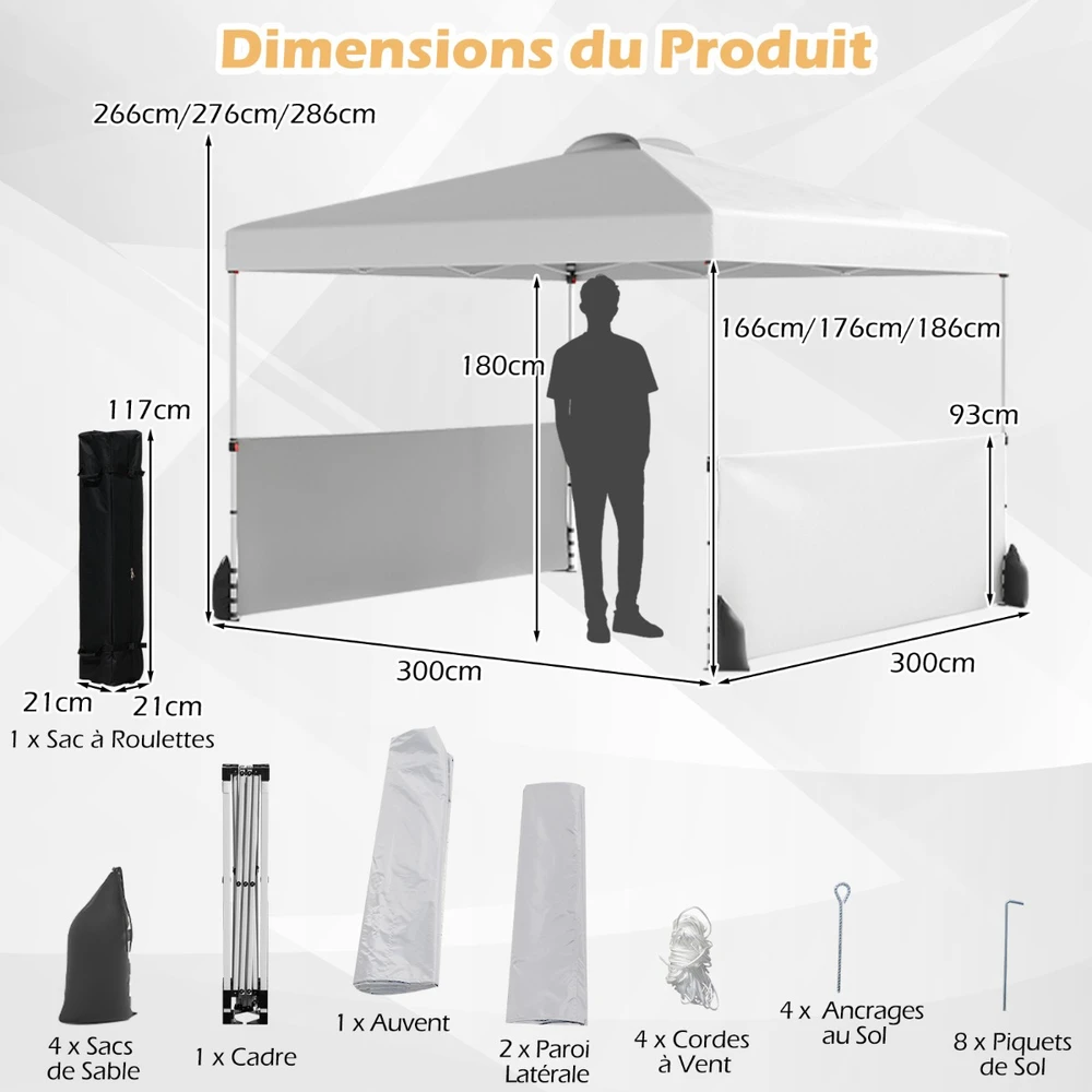 Paviljonas 300 x 300 cm