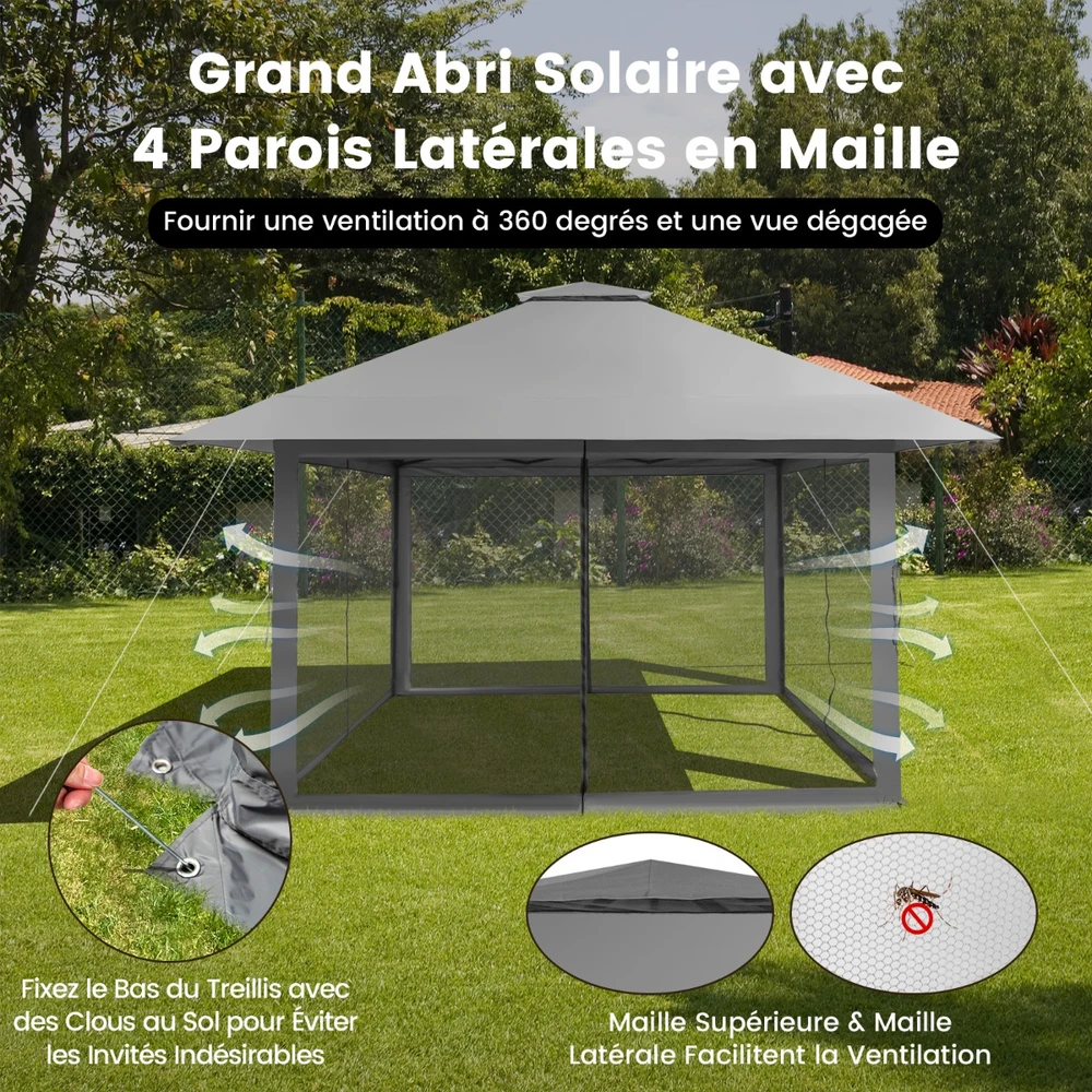 Paviljonas 4 x 4 m