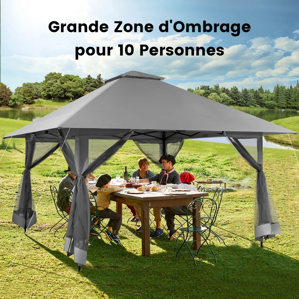 Paviljonas 4 x 4 m