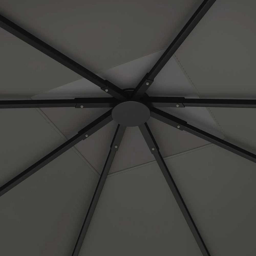 Paviljono stogas 298 × 298 cm