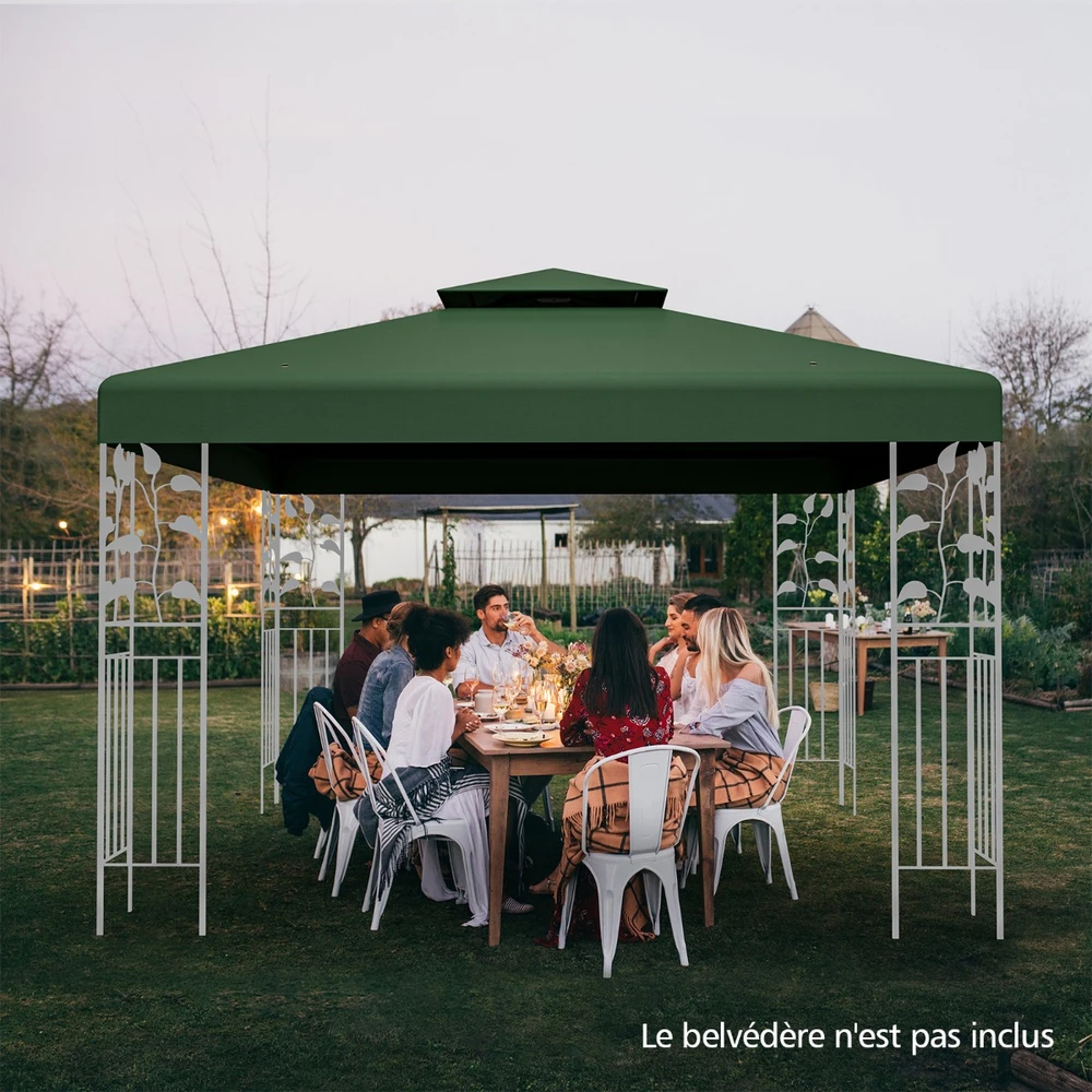 Paviljono stogo uždangalas 300 x 300 cm