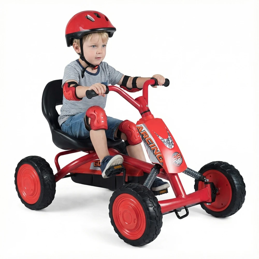 Pedalinis kartas raudonas