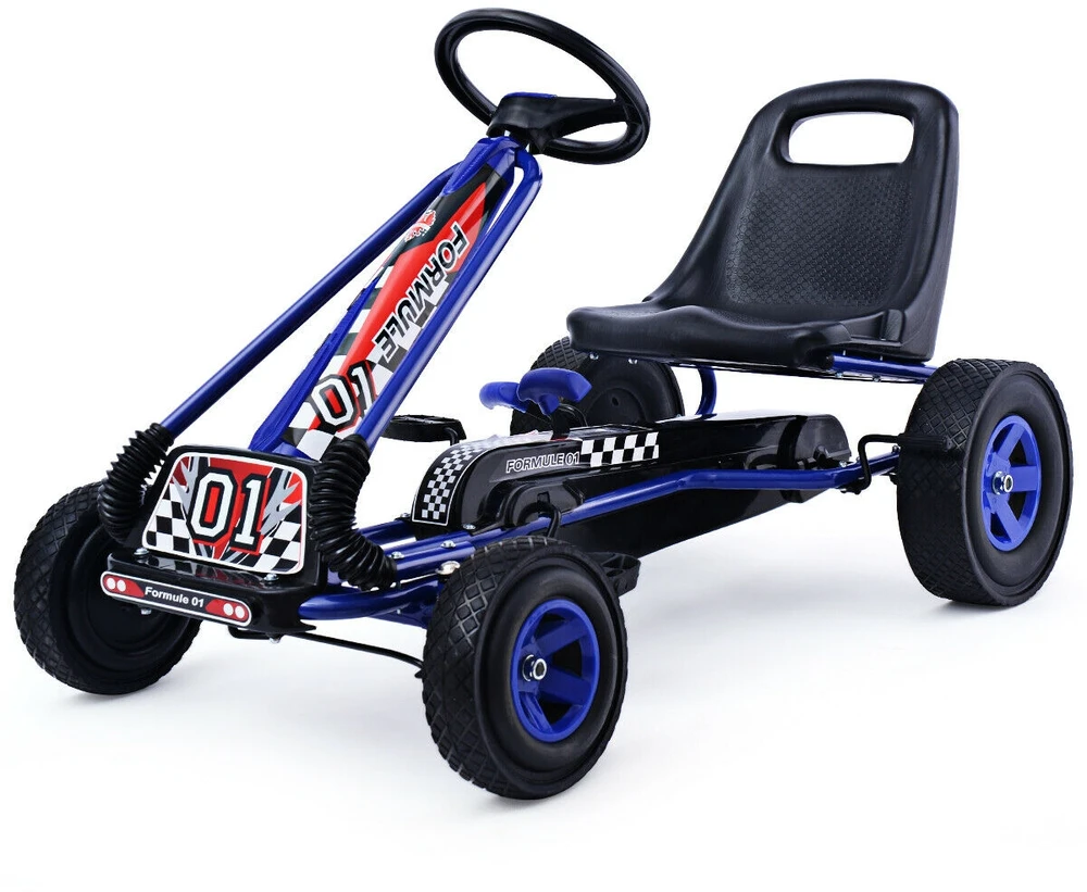 Pedalinis kartingas Raudonas