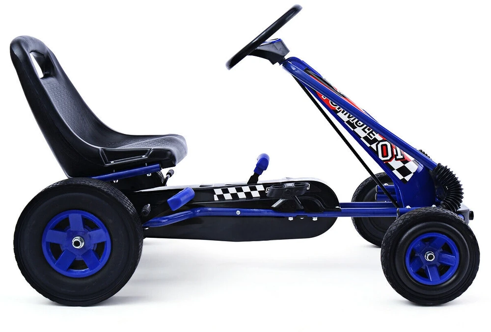 Pedalinis kartingas Raudonas