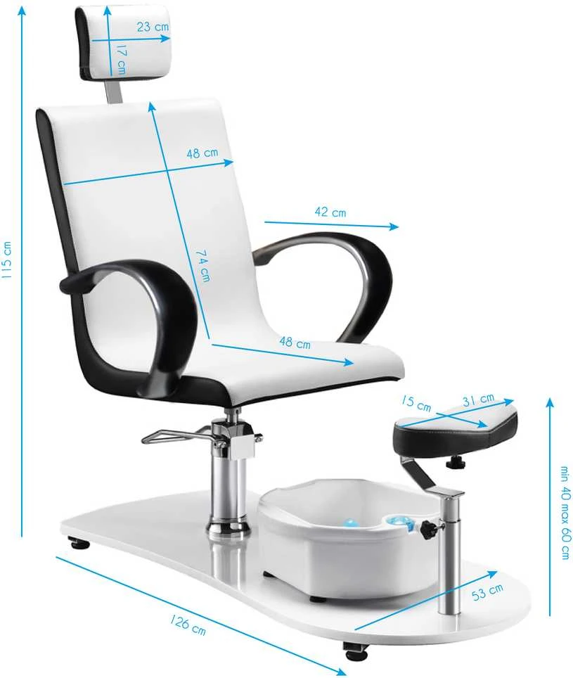 Activeshop Pedikiūro krėslas su pėdų vonele PEDICURE SPA