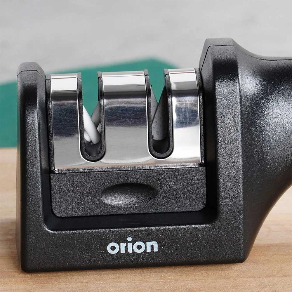Orion Peilių galąstuvas Dviguba - Universalus, Patikimas, Ergonomiškas