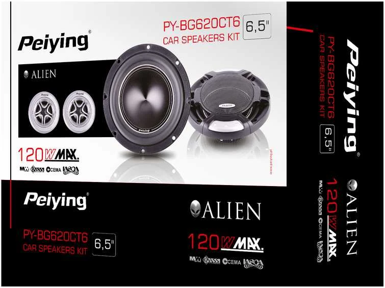Peiying Alien PY-BG620CT6 garsiakalbių rinkinys