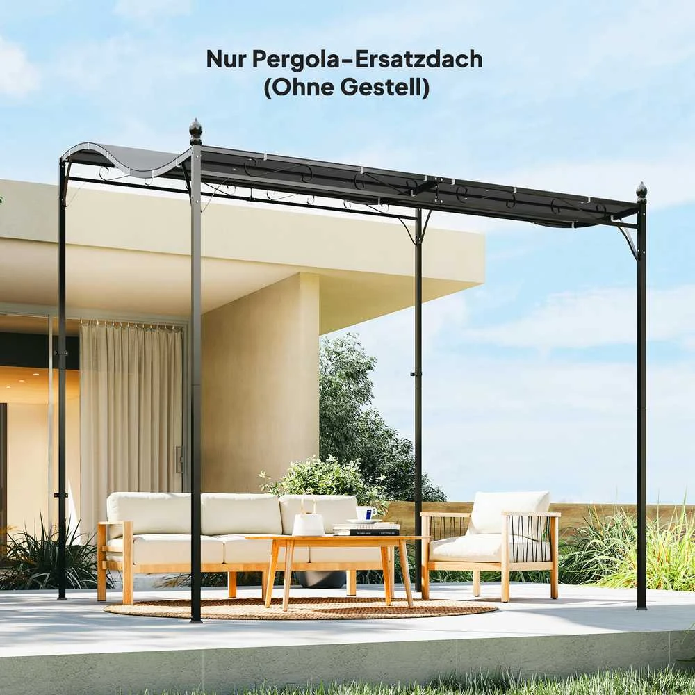 Pergolos stogas 298 x 293 cm