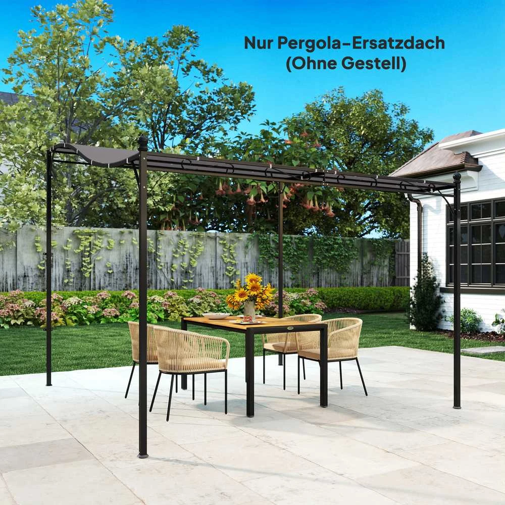 Pergolos stogas 298 x 293 cm