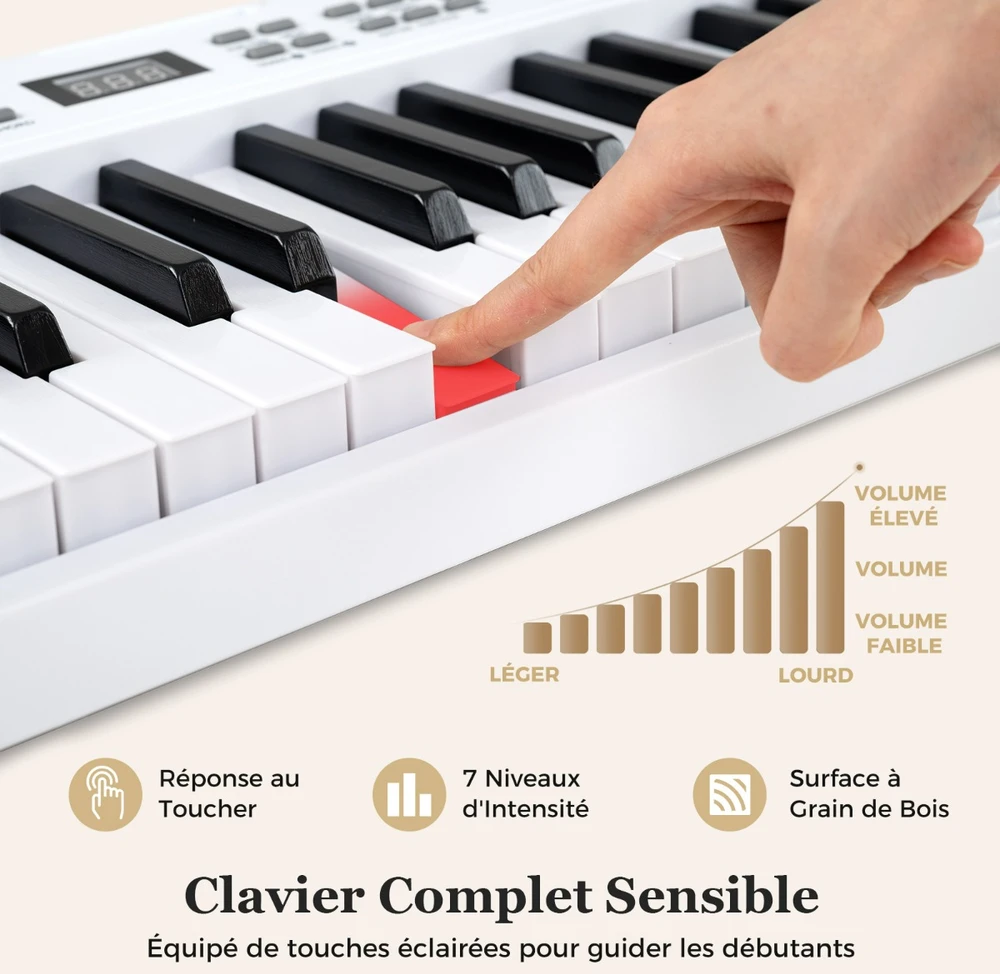 Pianinas 61 klavišų
