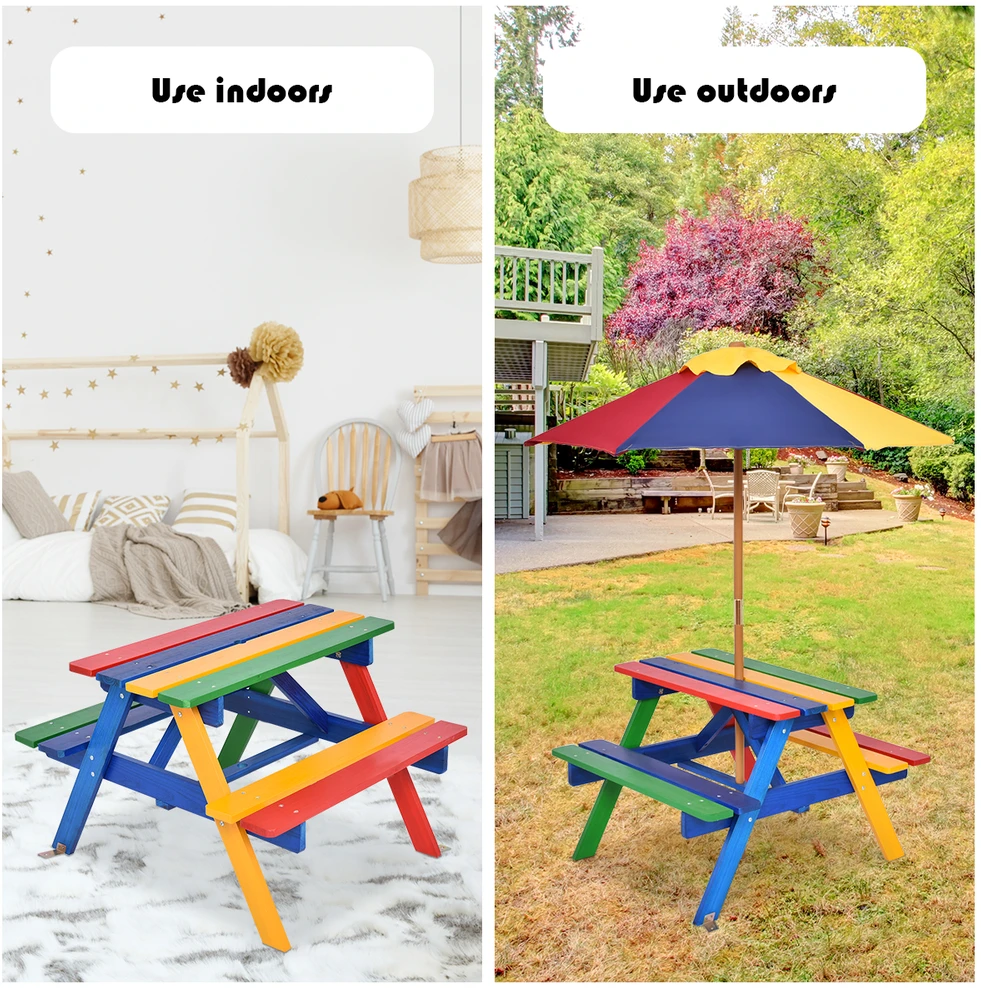 Lauko baldų komplektas Pikniko stalo rinkinys 79 x 71 x 53 cm 1 vnt.