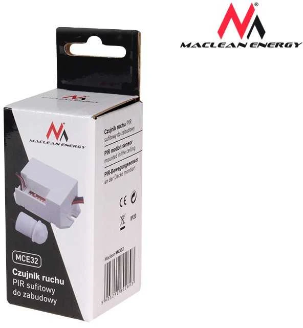 MACLEAN MCE32 Maclean MCE32 automatinis jungiklis su PIR judesio jutiklio jutiklio apsauga 800W