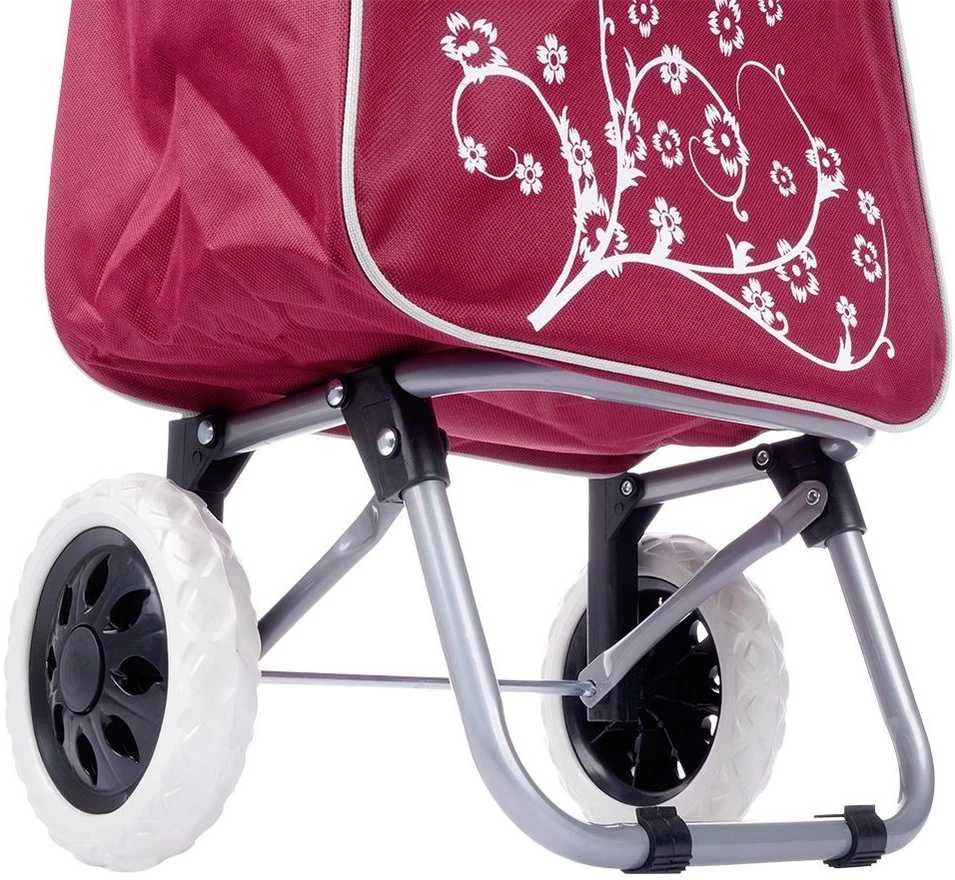 Orion Pirkinių vežimėlis 30 l Bordo - Patogus senjorams