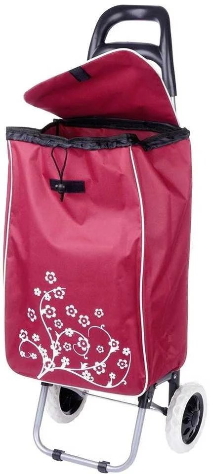 Orion Pirkinių vežimėlis 30 l Bordo - Patogus senjorams