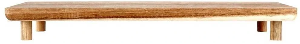Vilde medinė serviravimo lenta 36x14,5 cm ant kojų