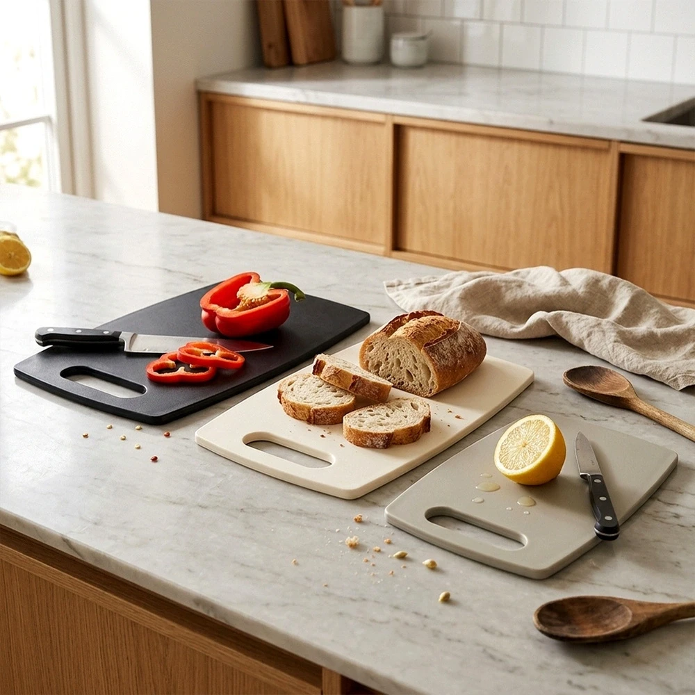 Dymo Pjaustymo lentelės, plastikinės, įvairių spalvų, 24 × 15 / 29,5 × 19,5 / 35 × 22 cm, 3 vnt.