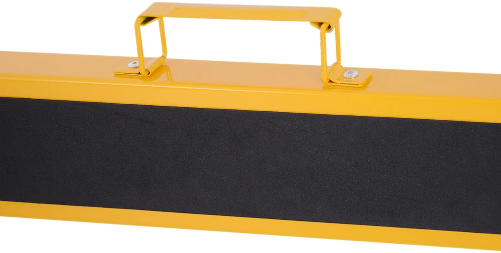 Pjovimo ožių rinkinys, sulankstomas, iki 125 kg, juodas ir geltonas, 99,5 × 50 × 76 cm, 2 vnt.