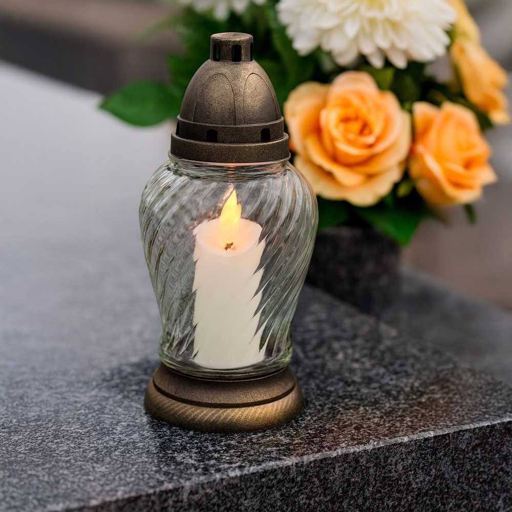 Springos Plastikinė LED žvakė su liepsnos imitacija, 10 cm