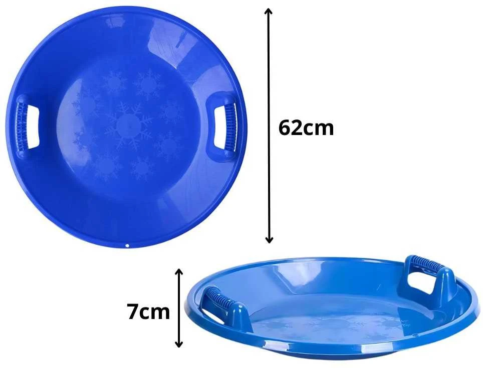 Plastikinės rogutės 62 cm