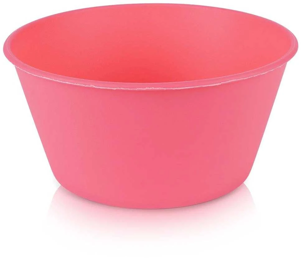 Excellent Houseware Plastikiniai dubenėlių rinkinys 6 vnt. 12,5 cm, 400 ml