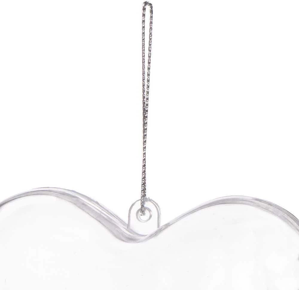 Plastikinis kalėdinis burbulas Springos 10 cm
