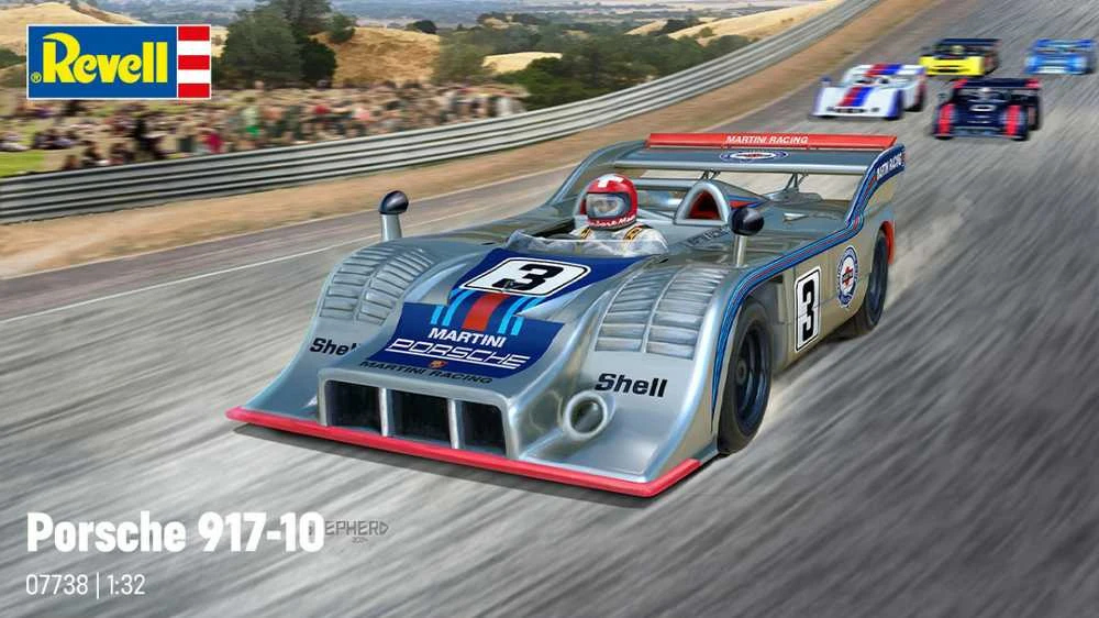 Revell Plastikinis modelis Porsche 917/10 1/32
