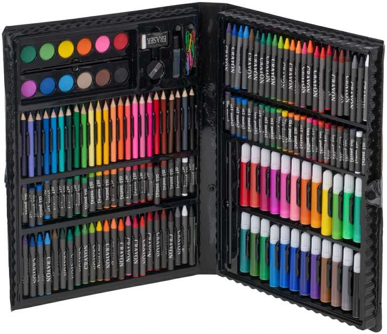 Piešimo rinkinys Super Mega Art Set 168vnt Maaleo