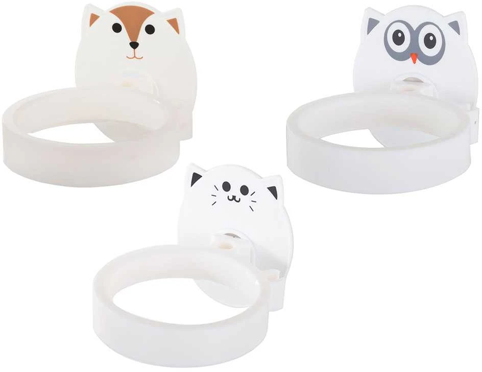 Plaukų džiovintuvas Plastikinis sieninis plaukų džiovintuvo laikiklis 7,5 cm