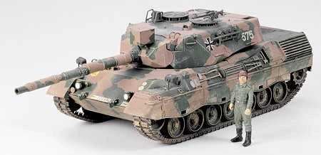 Plastikinis surenkamas modelis Tamiya West German Leopard A4