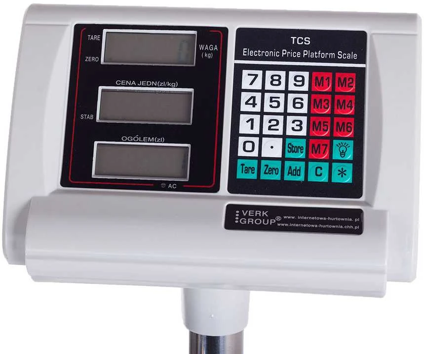 Elektroninės svarstyklės su platforma 300kg, 50x40cm