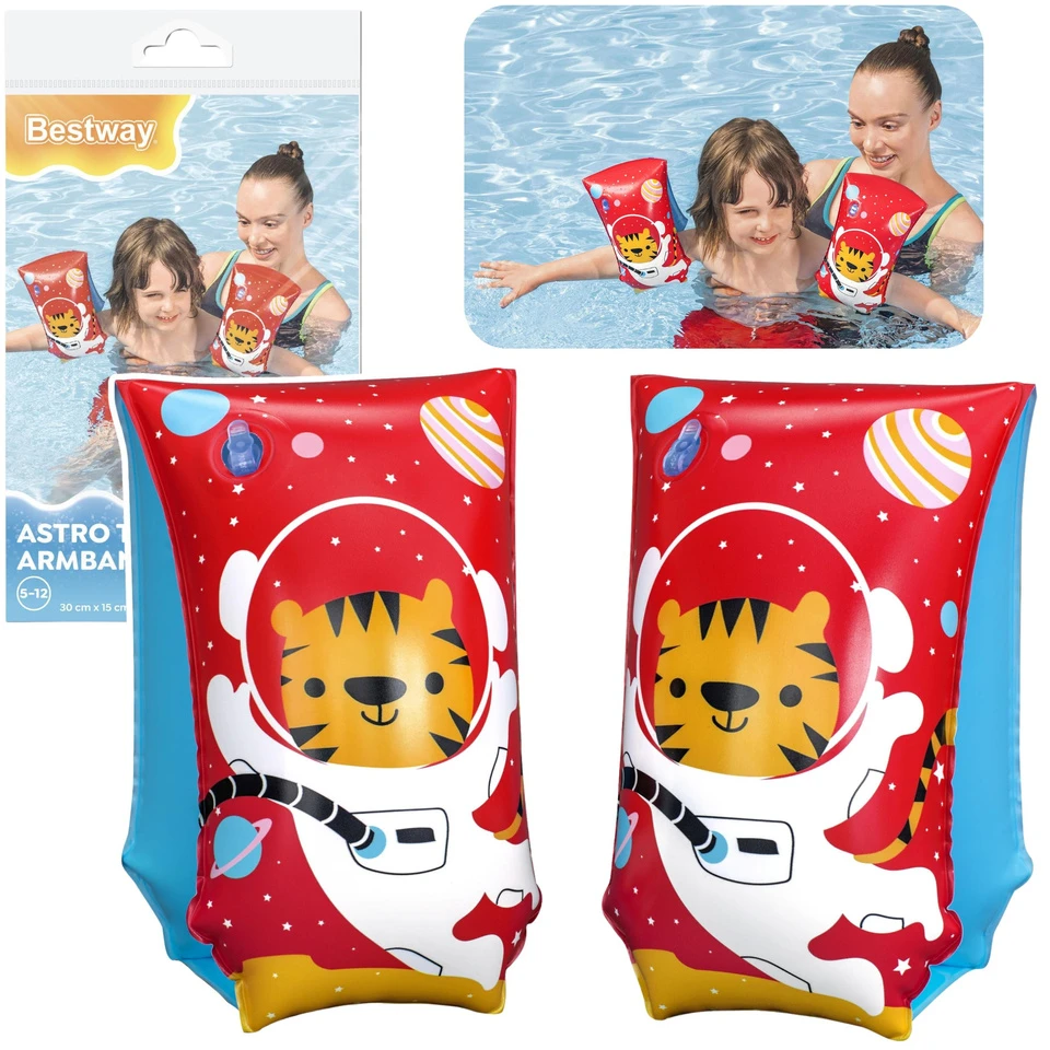 Plaukimo rankovės Tigras 30x15 cm BESTWAY
