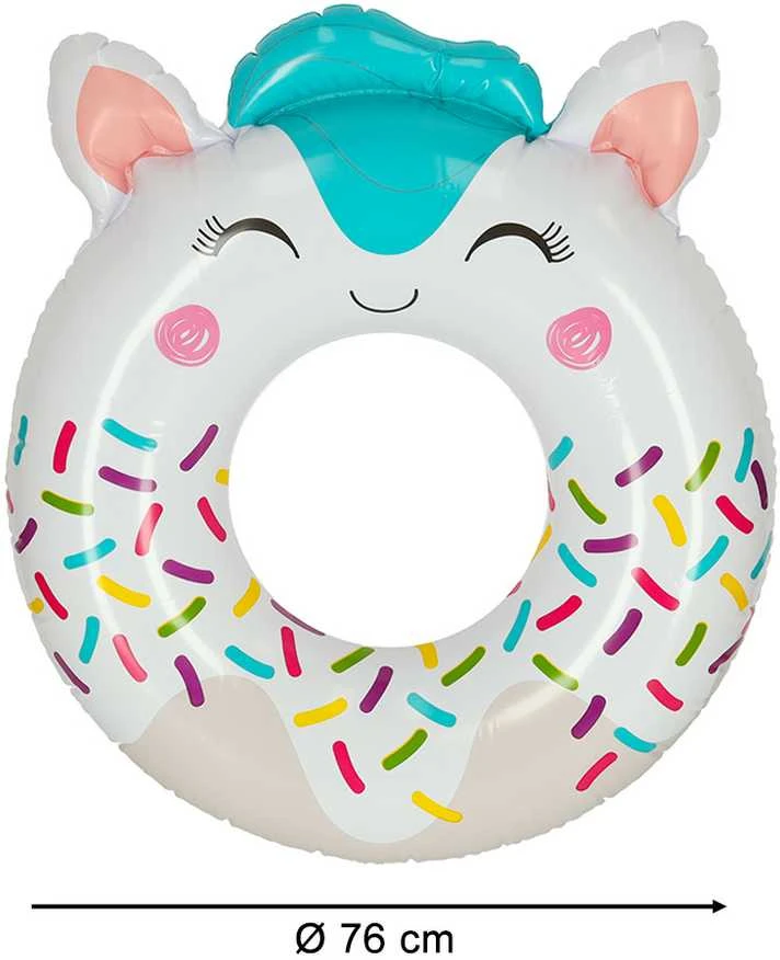 INTEX plaukimo ratas, baltas