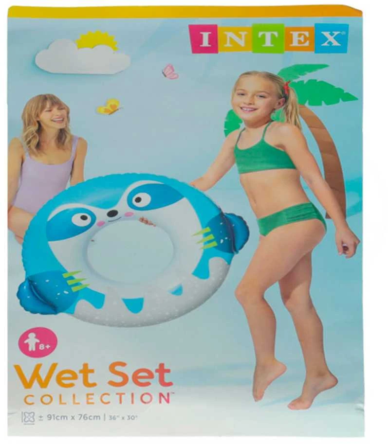 INTEX plaukimo ratas, mėlynas